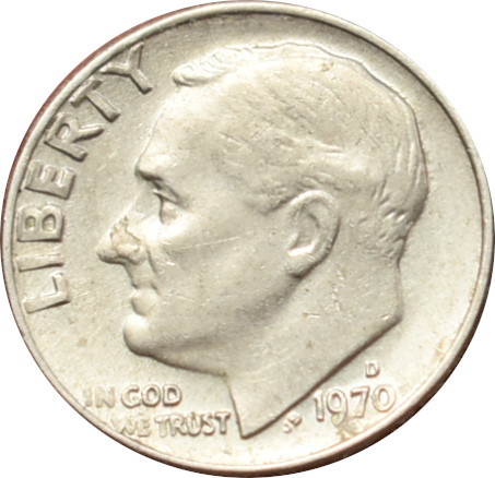 Spojené štáty 1 Dime 1970 D