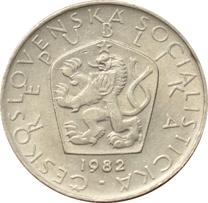 ČSSR 5 Kčs 1982