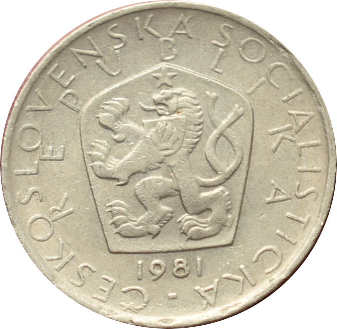 ČSSR 5 Kčs 1981