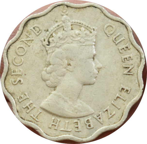 Maurícius 10 Cents 1971