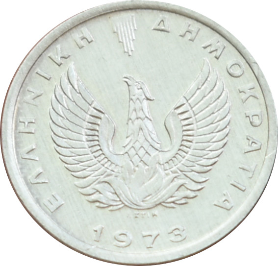 Grécko 20 Lepta 1973