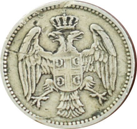 Srbsko 5 Para 1884 H