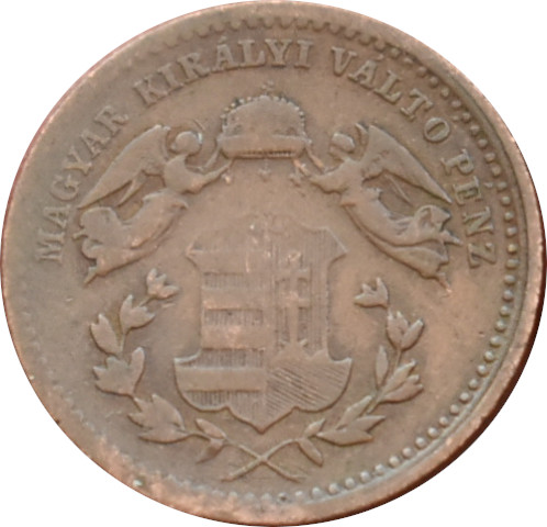 F.J. 1 Krajcár 1868 K.B.