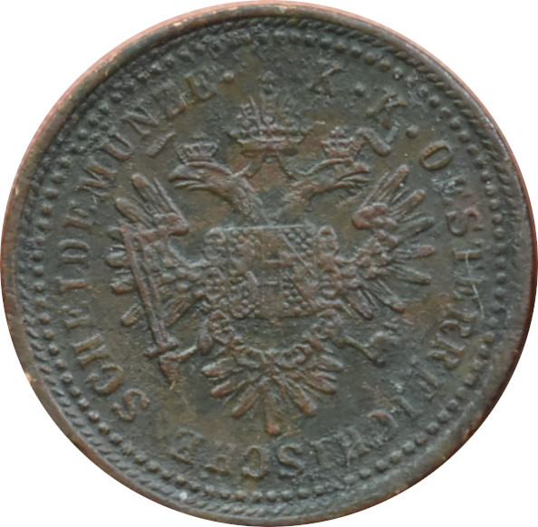F.J. 1 Kreuzer 1851 B