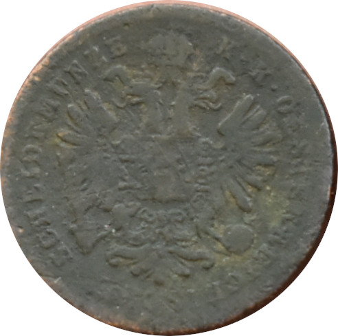 F.J. 1 Kreuzer 1861 E