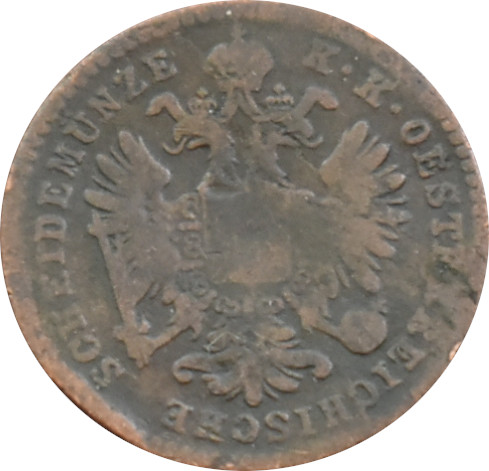 F.J. 1 Kreuzer 1859 E