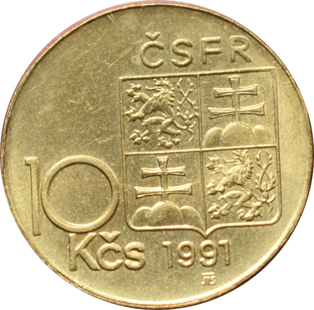 ČSFR 10 Kčs 1991