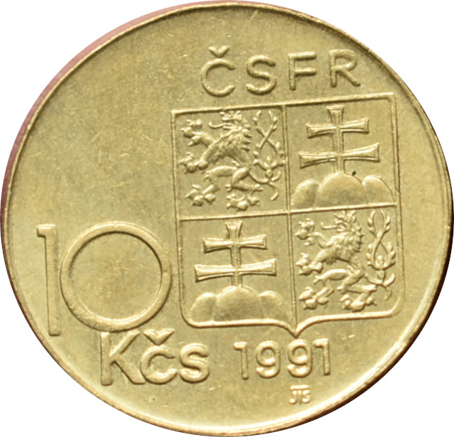ČSFR 10 Kčs 1991