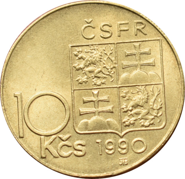 ČSFR 10 Kčs 1990 M.R