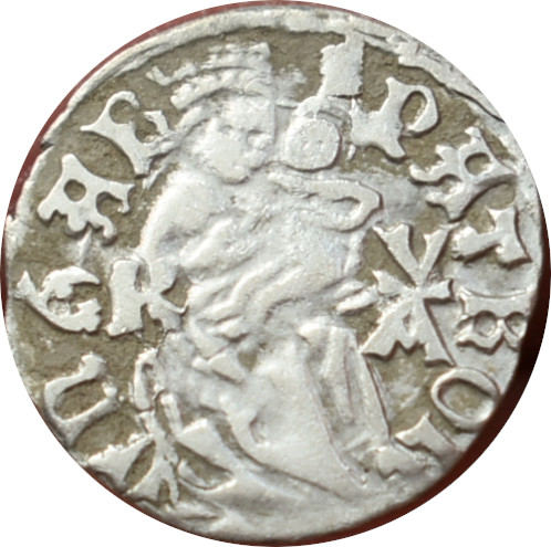 Matej Korvín 1458-1490 K-VA Denár 