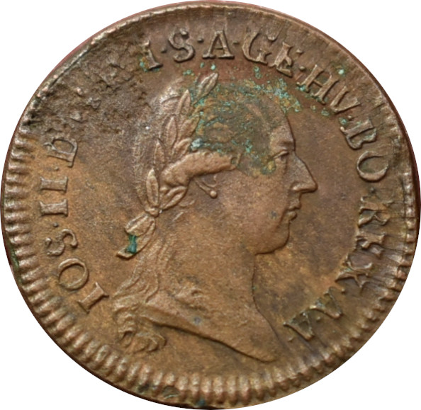 Jozef II. 1/4 Kreutzer 1781 B