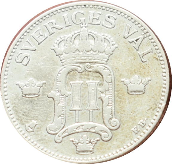 Švédsko 50 Ore 1907