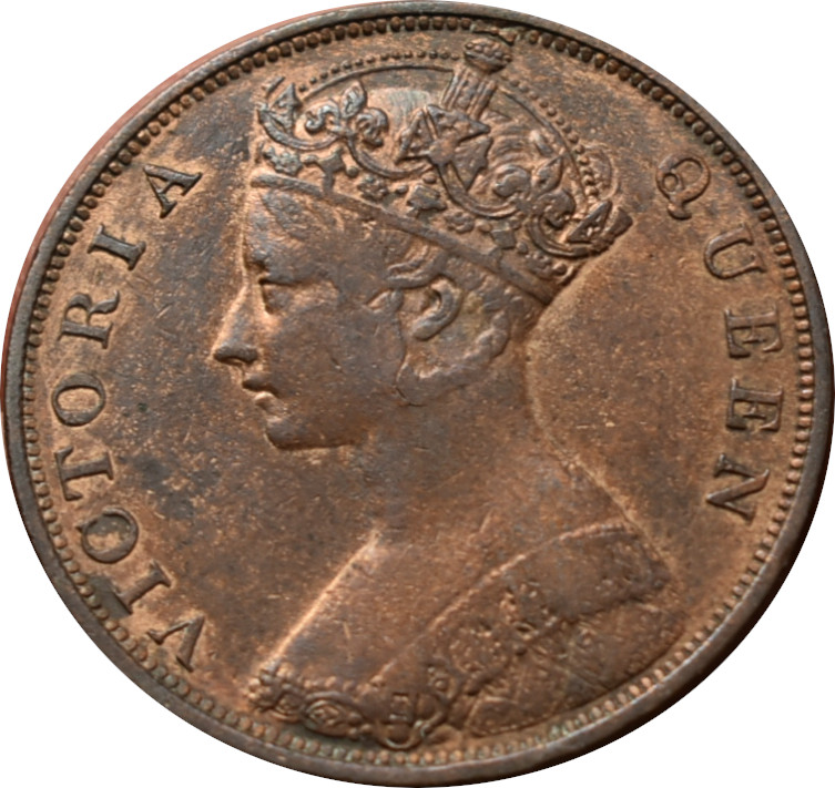 Hong Kong 1 Cent 1866