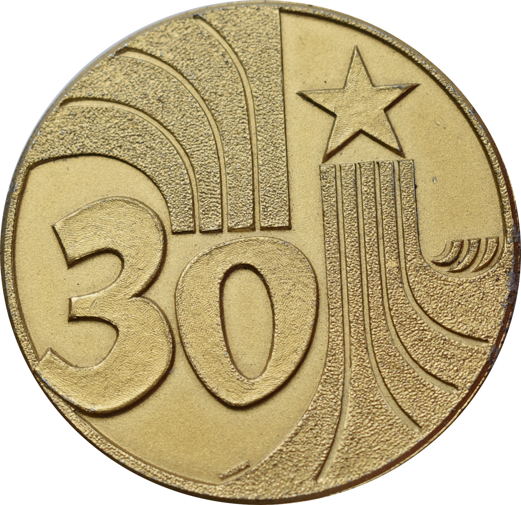 ČSSR medaila 30 rokov JEDNOTA SD Levice