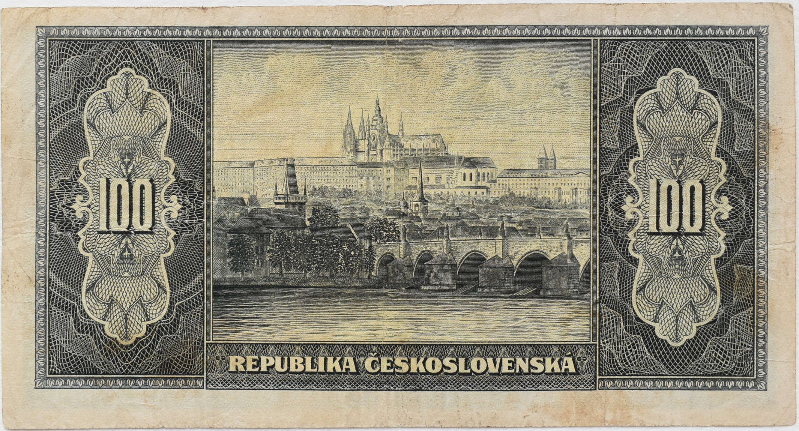 Československo 100 Korún 1945