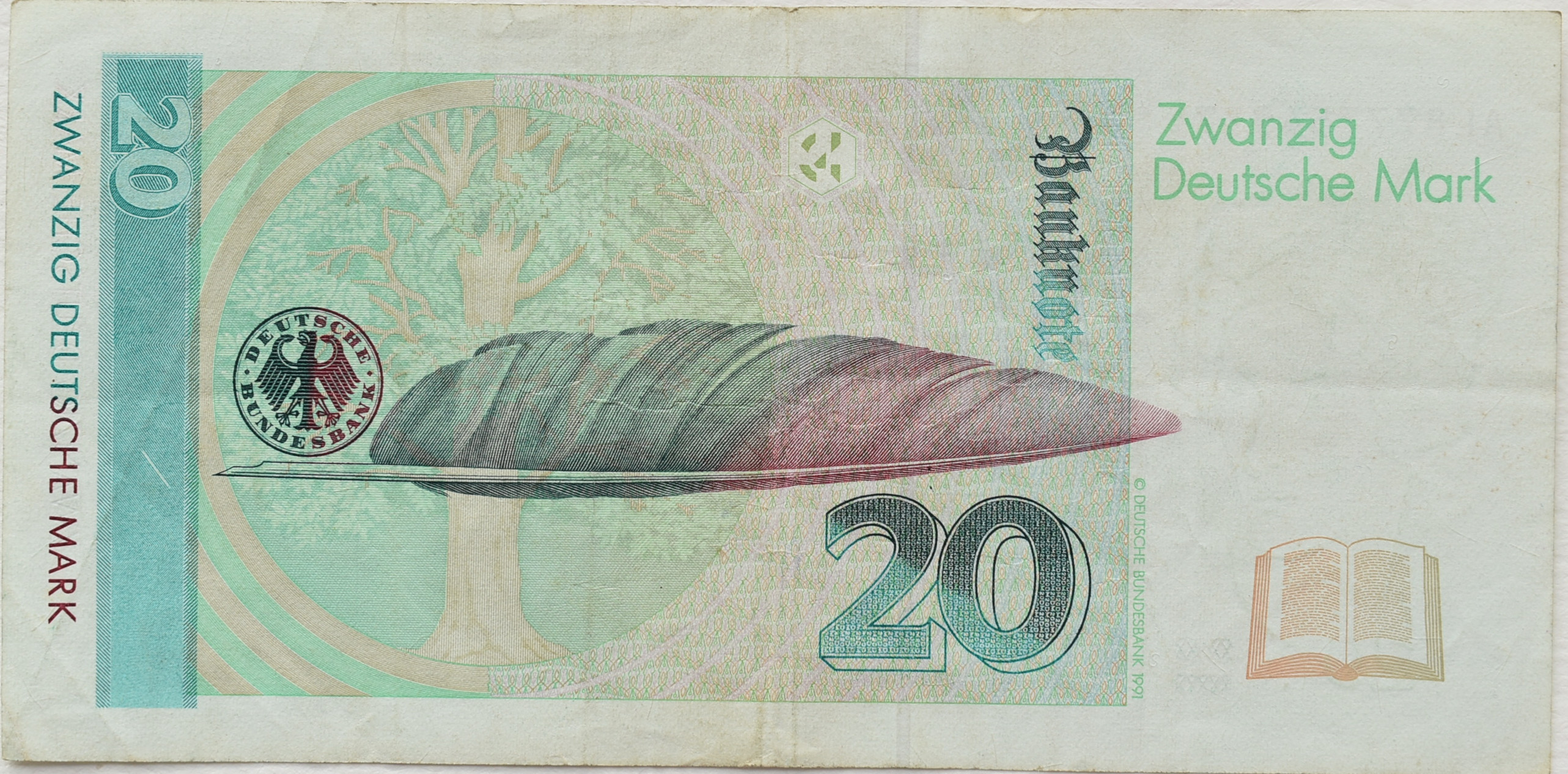 Nemecko 20 Mark 1991