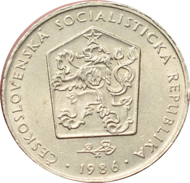 ČSSR 2 Kčs 1986