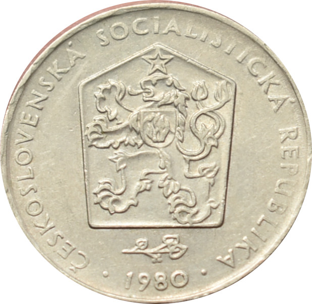 ČSSR 2 Kčs 1980