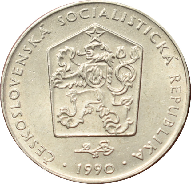 ČSSR 2 Kčs 1990