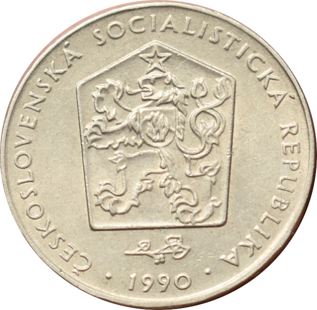 ČSSR 2 Kčs 1990