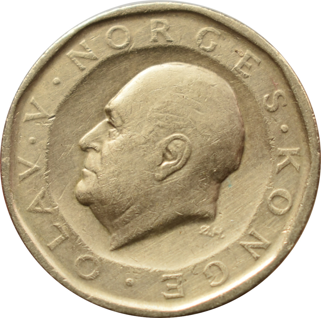 Nórsko 10 Kroner 1985