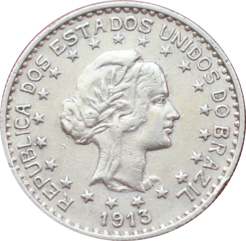 Brazília 1000 Reis 1913