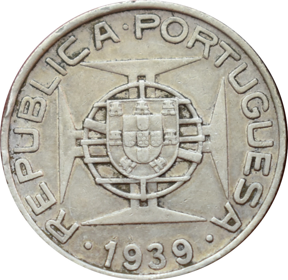 Svätý Tomáš a Princov ostrov 10 Escudos 1939