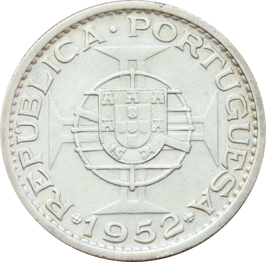 Portugalská Guinea 20 escudos 1952