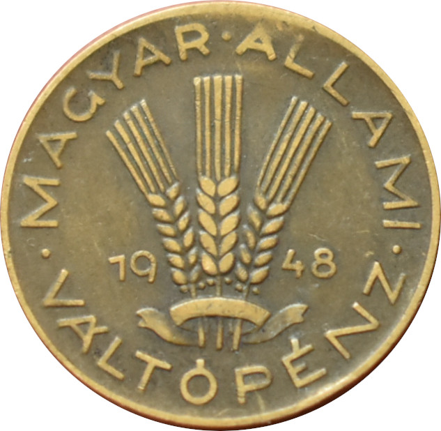Maďarsko 20 Fillér 1948 BP.