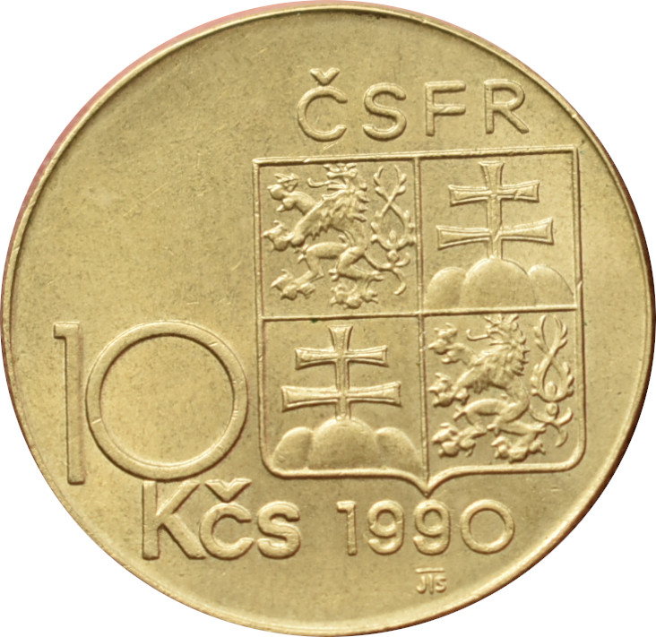 ČSFR 10 Kčs 1990 M.R