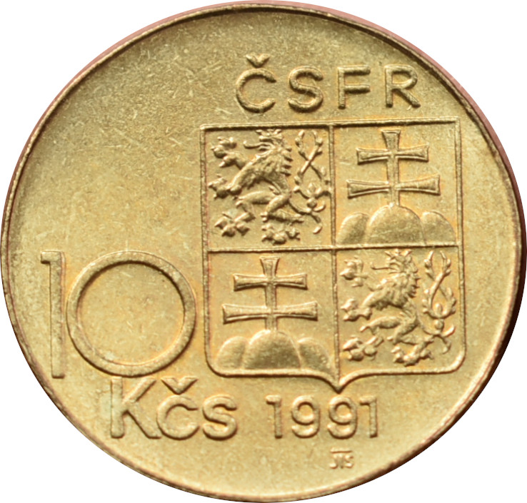 ČSFR 10 Kčs 1991
