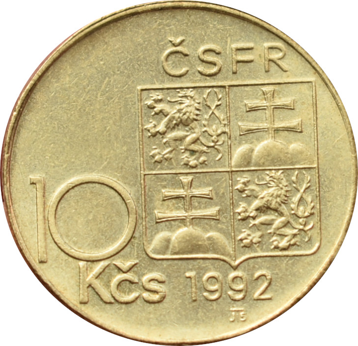 ČSFR 10 Kčs 1992