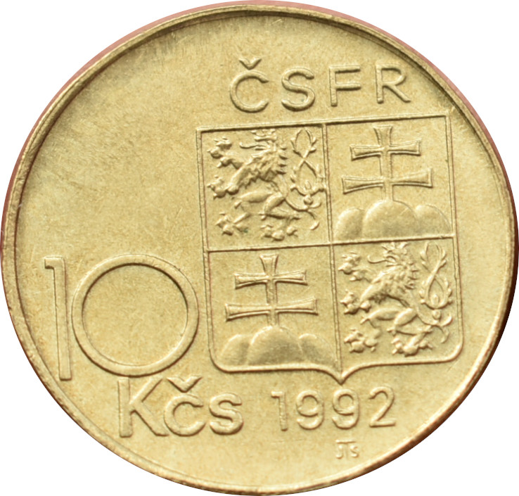 ČSFR 10 Kčs 1992