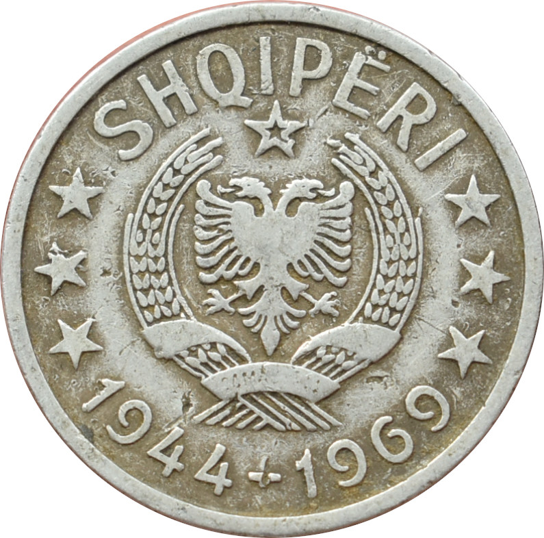 Albánsko 1 Lek 1969