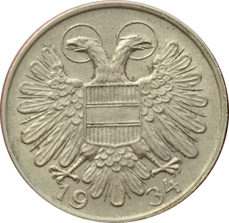 Rakúsko 1 Schilling 1934