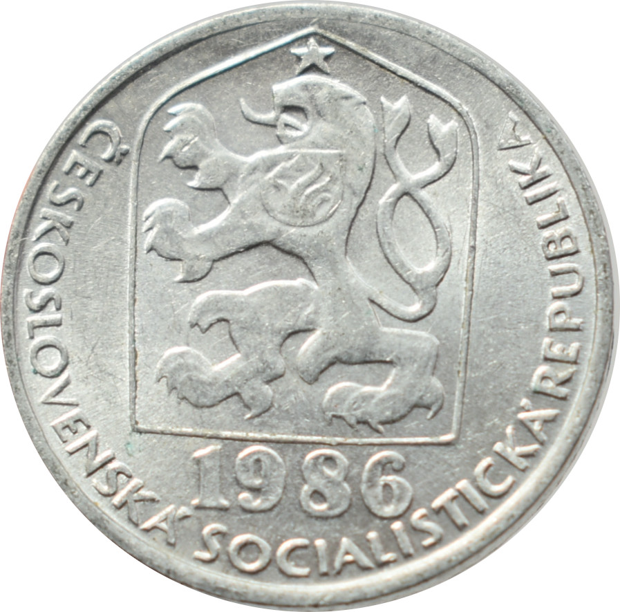 ČSSR 10 Halier 1986