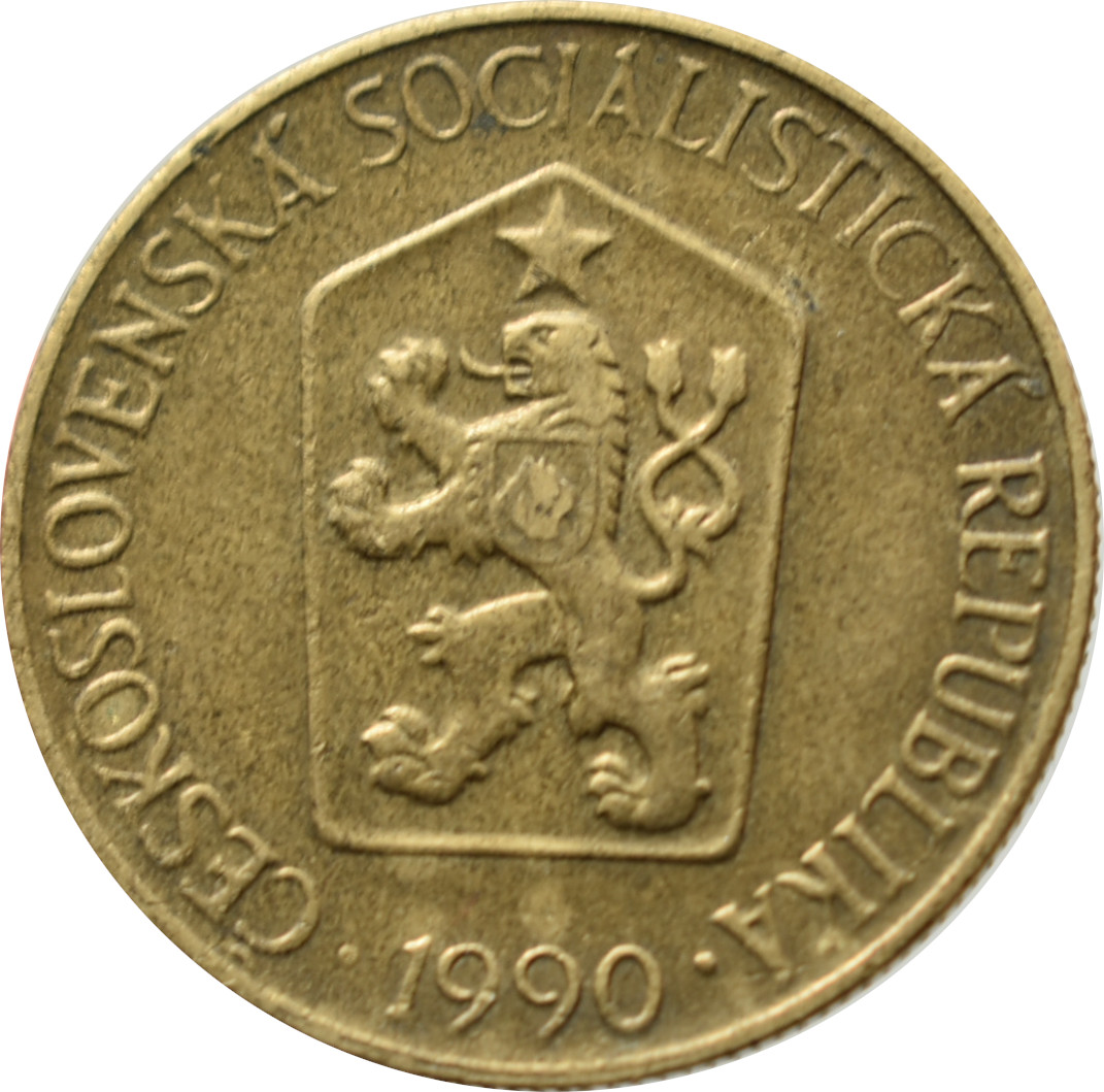 ČSSR 1 Kčs 1990