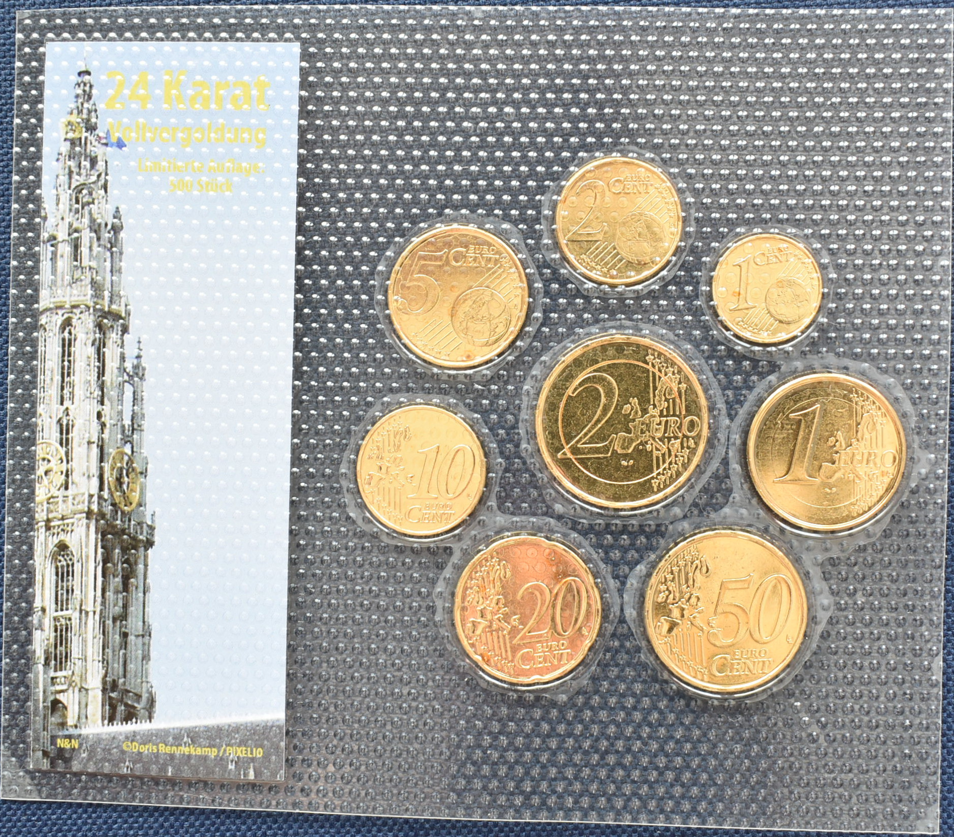 Belgicko sada euromincí 2002