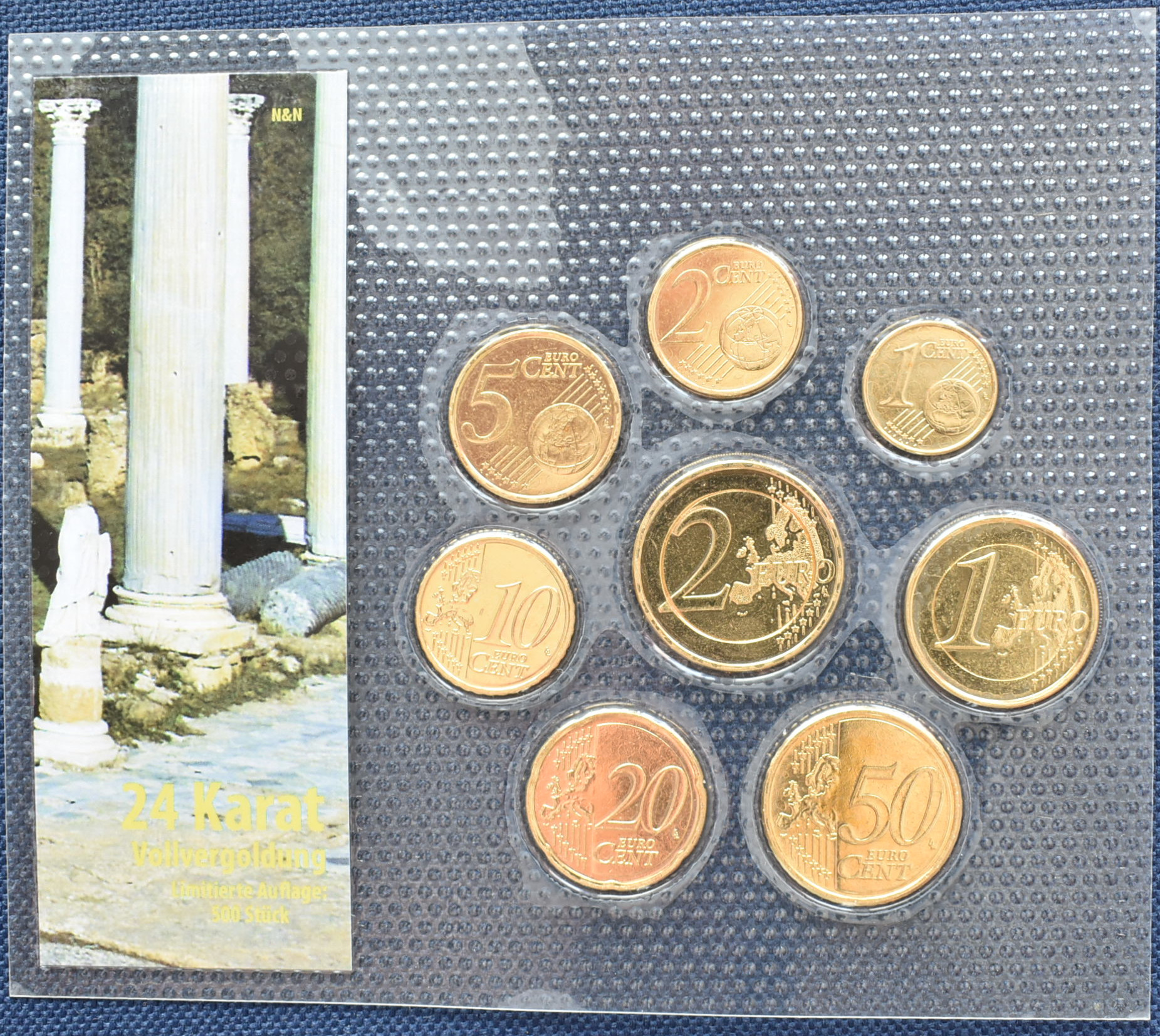 Cyprus sada euromincí 2008