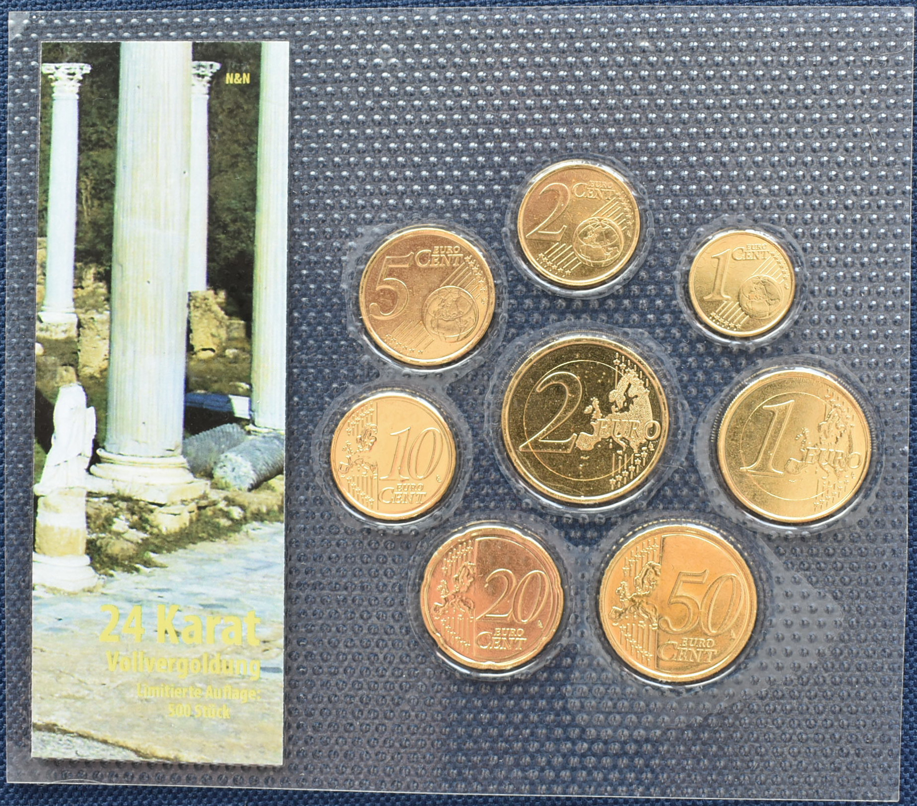 Cyprus sada euromincí 2008