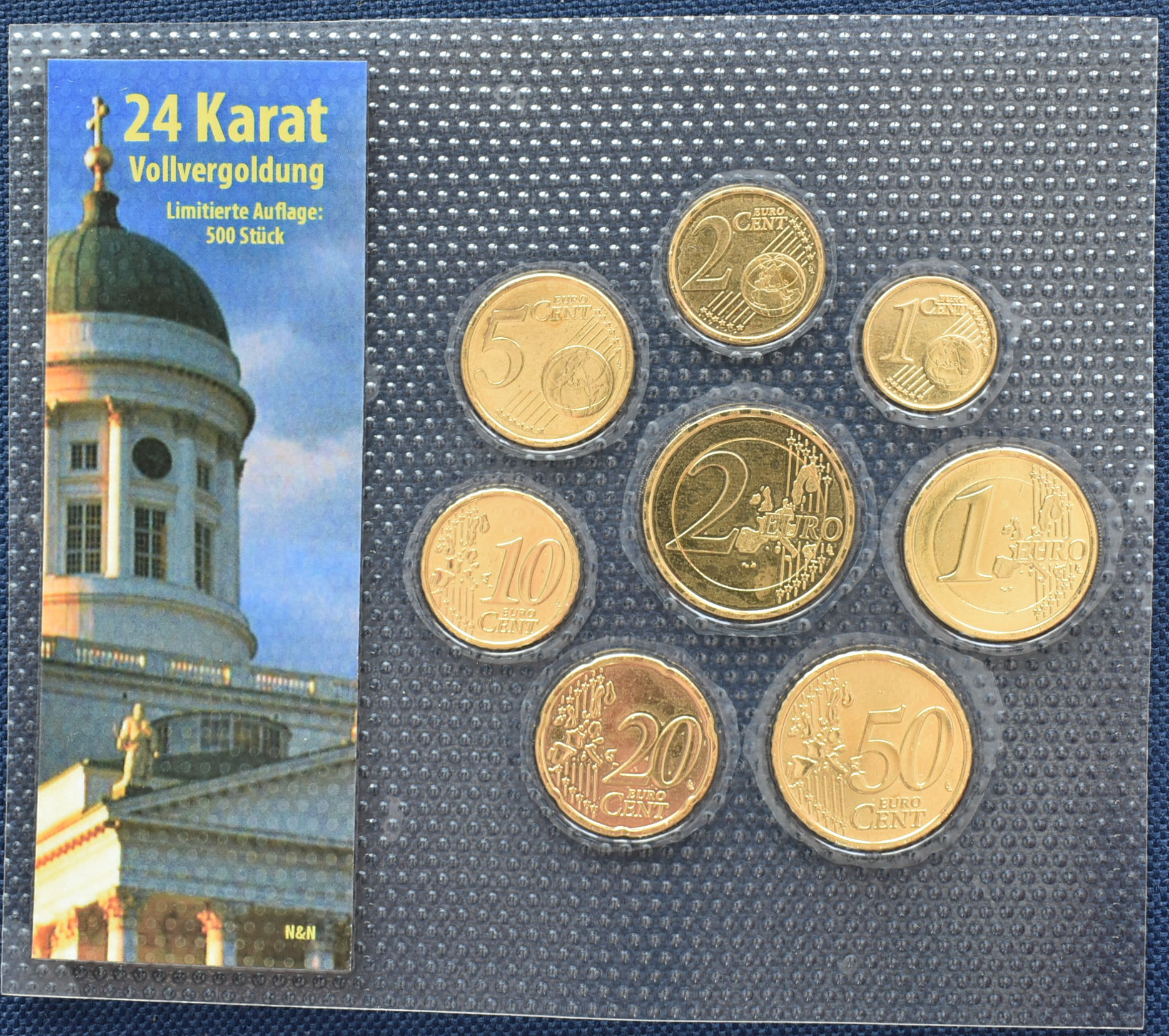 Fínsko  sada euromincí 2004