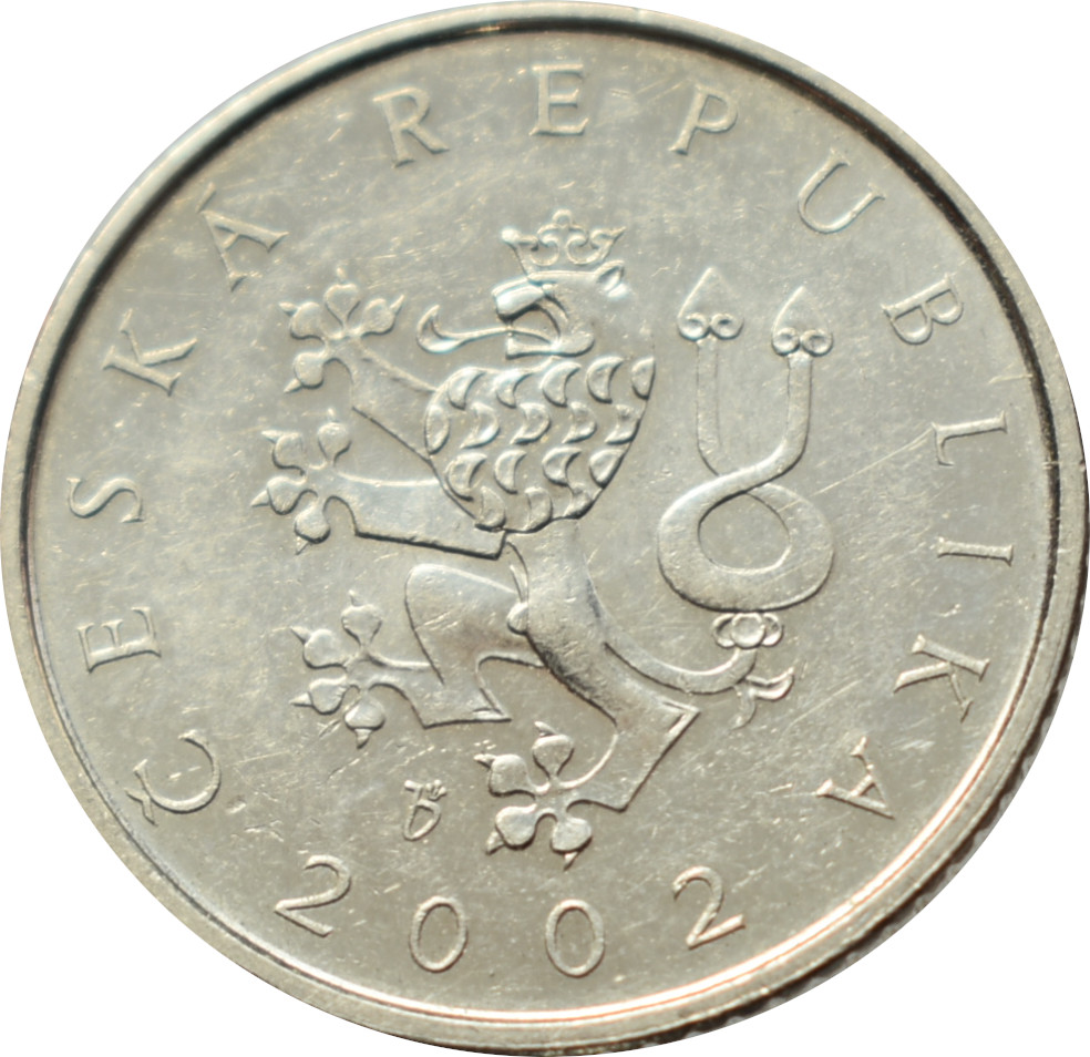 Česko 1 Koruna 2002