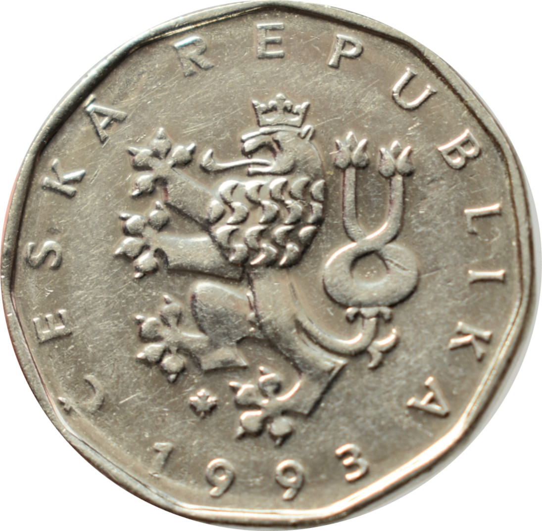 Česko 2 Koruny 1993