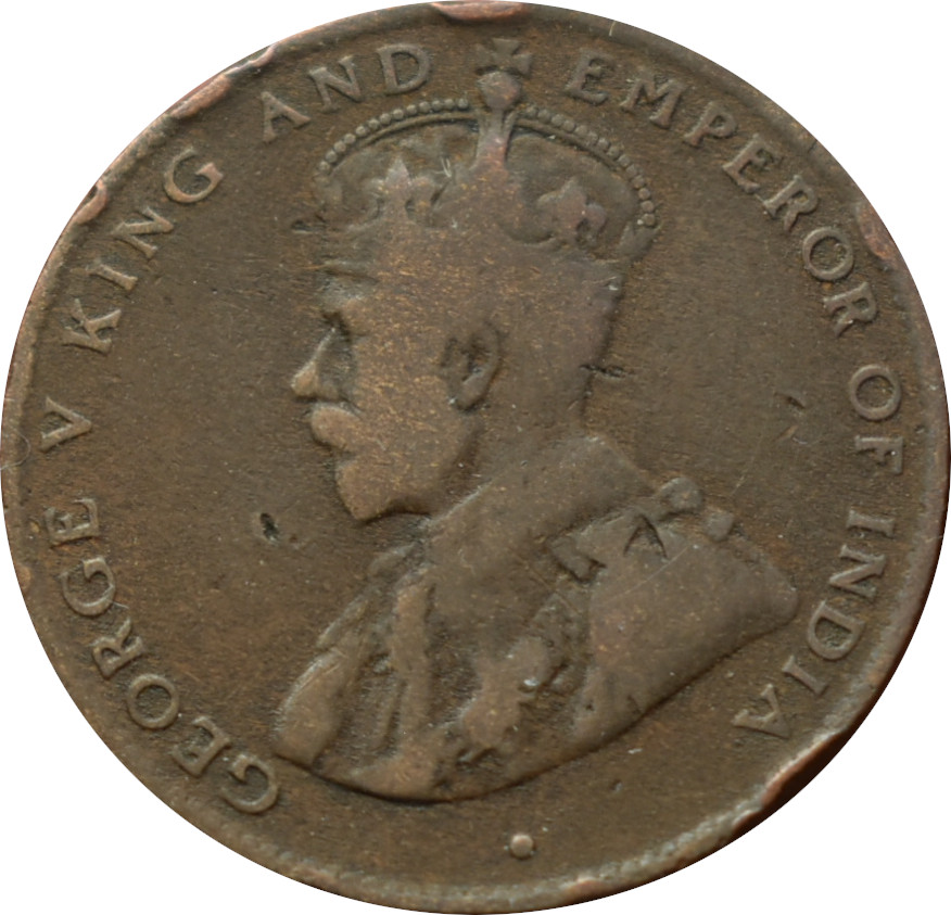 Maurícius 2 Cents 1917