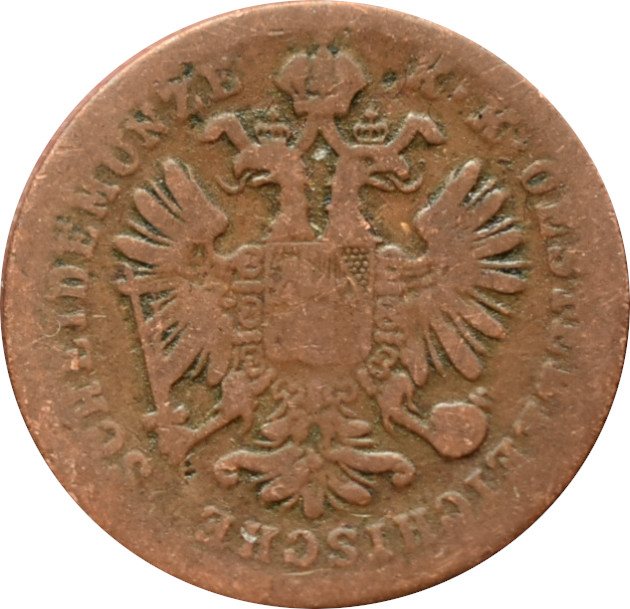 F.J. 1 Kreuzer 1861 E