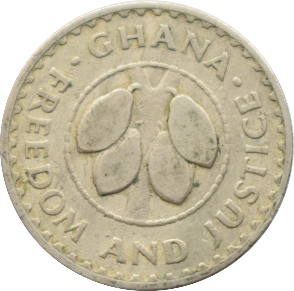 Ghana 5 Pesewas 1967