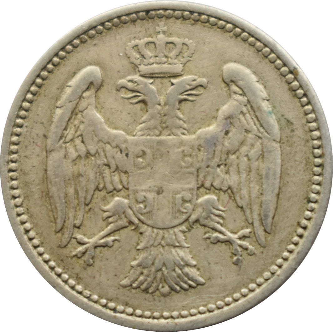 Srbsko 20 Para 1884