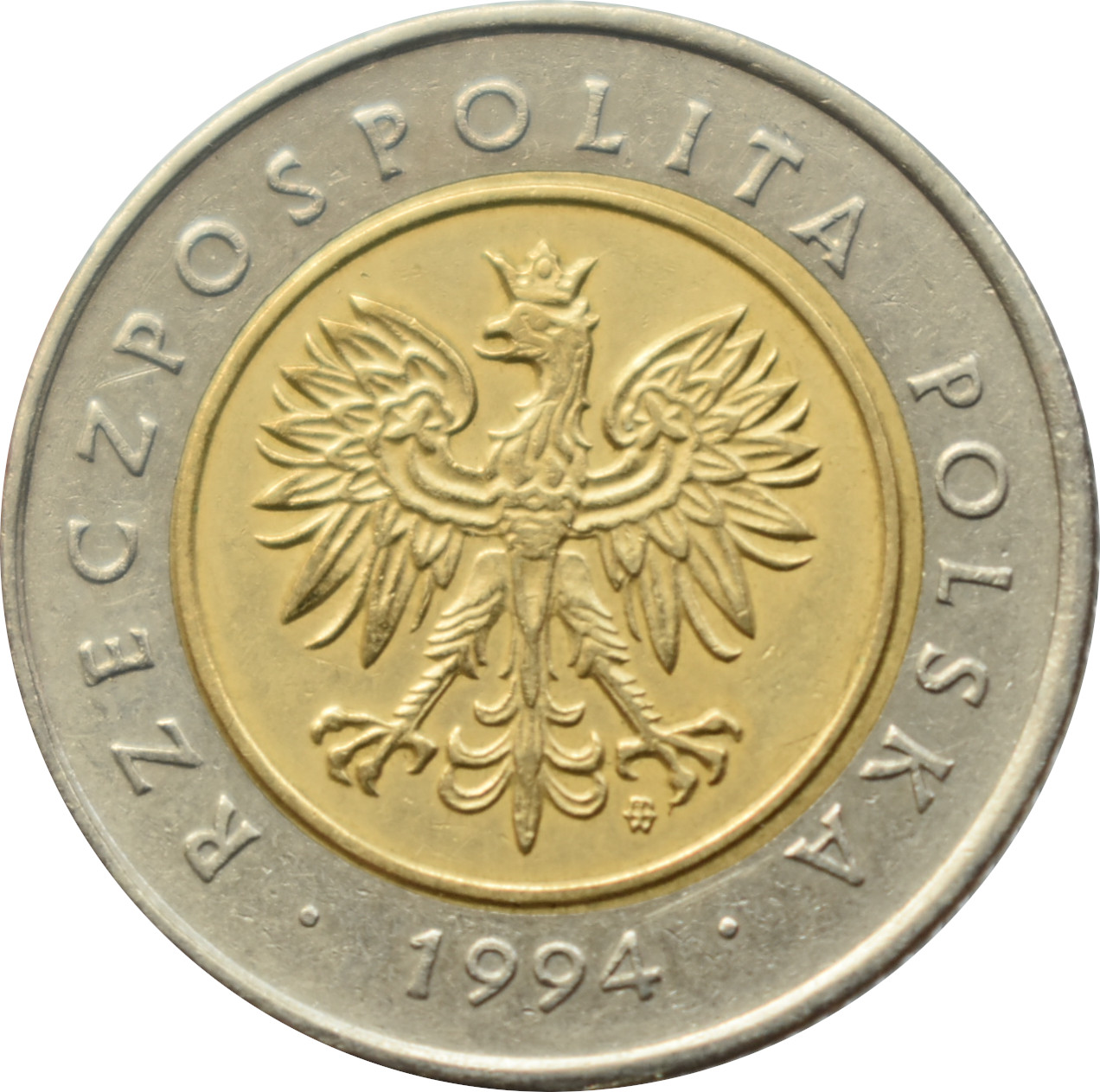 Poľsko 5 Zlotych 1994