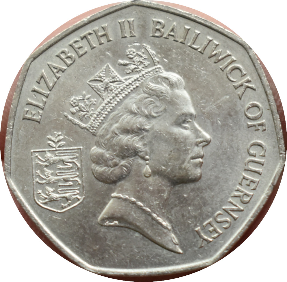 Guernsey 50 Pence 1985