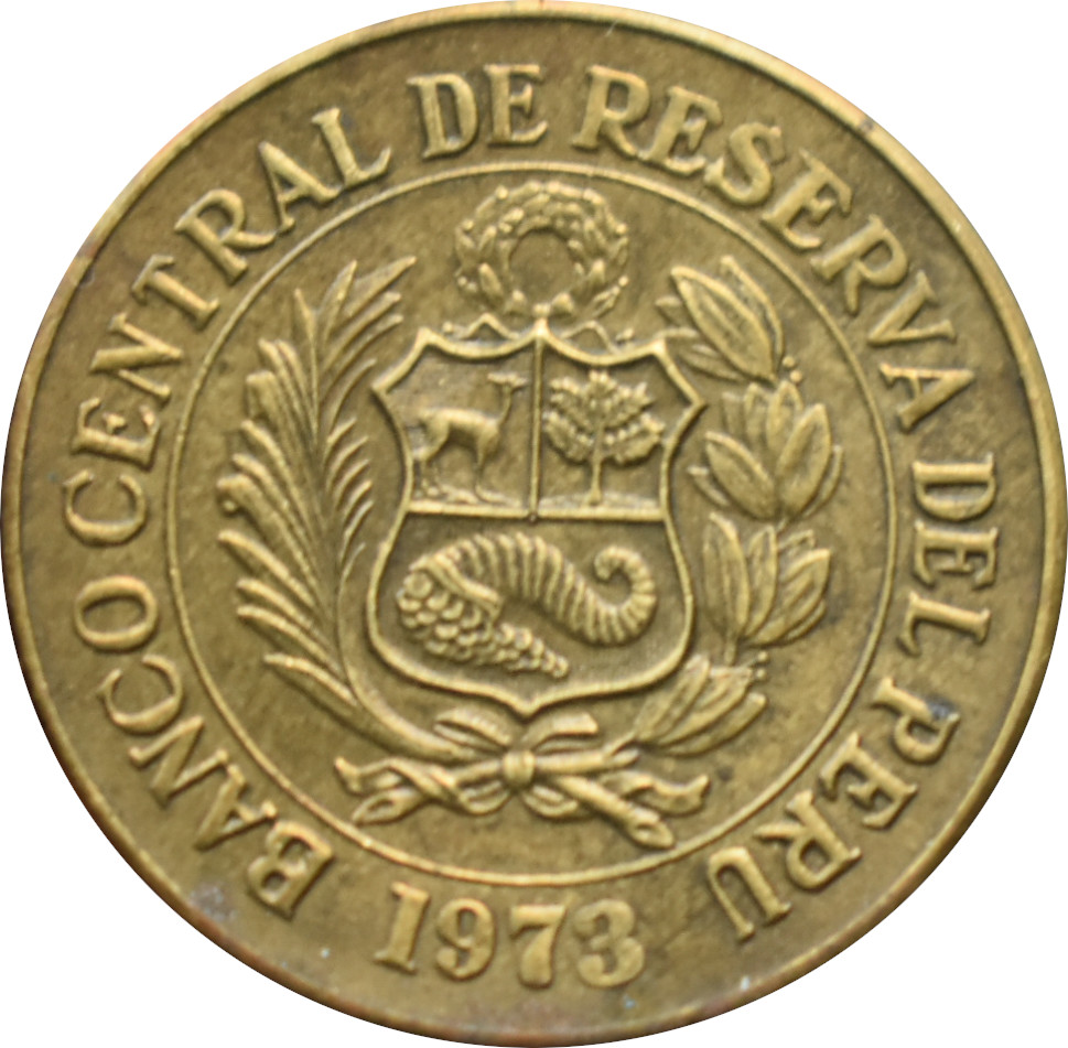 Peru 25 Centavos 1973